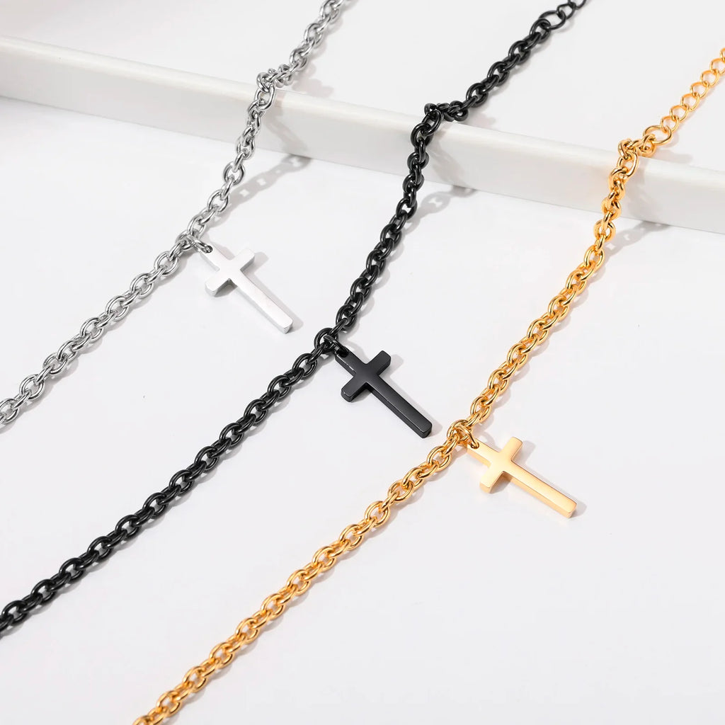 Haven "Cross Chain" Bracelet + "Faith Over Fear" Tee Bundel
