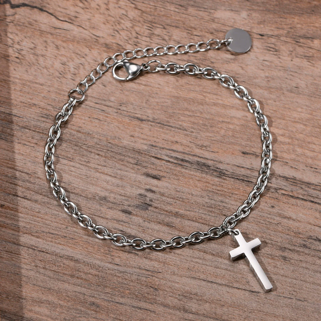 Haven "Cross Chain" Bracelet