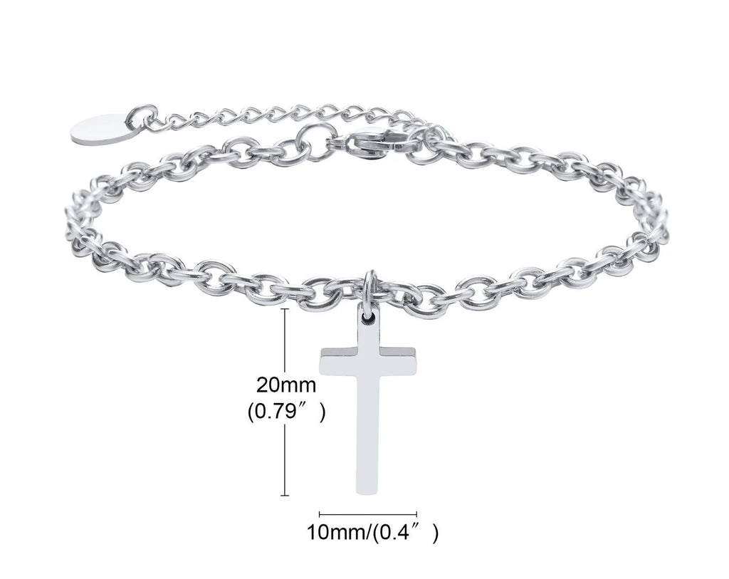 Haven "Cross Chain" Bracelet