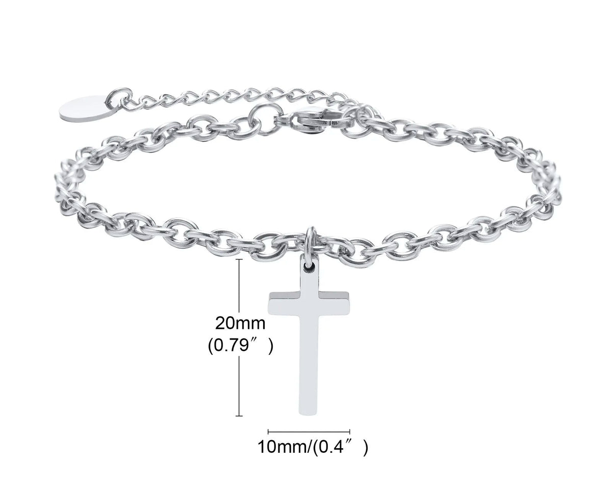 Haven "Cross Chain" Bracelet